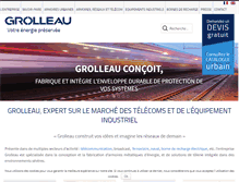 Tablet Screenshot of grolleau.fr